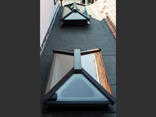 2500 x 2500mm Bespoke Aluminium Roof Lantern