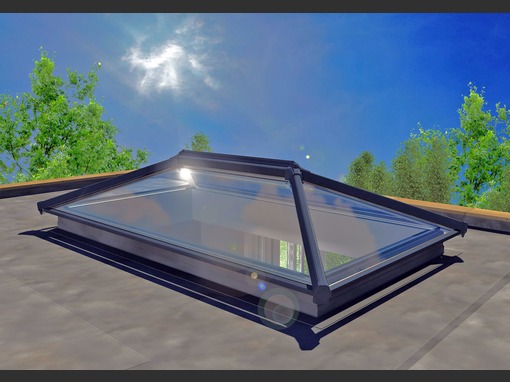 3000 x 1000mm UltraSky Aluminium Roof Lantern