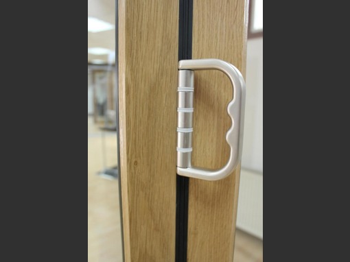 2440 x 2130mm Hardwood Bifold Door