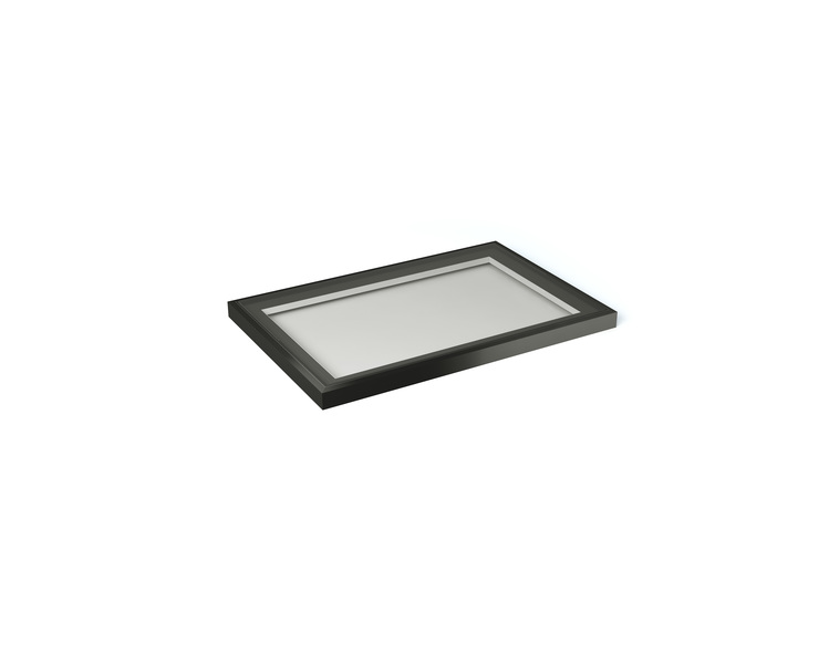1500 x 1000mm Flat Rooflight  with kerb