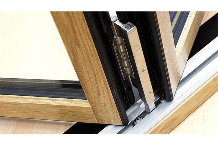 timber bi-fold door hinge
