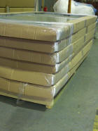 packaging for hardwood bifold doors